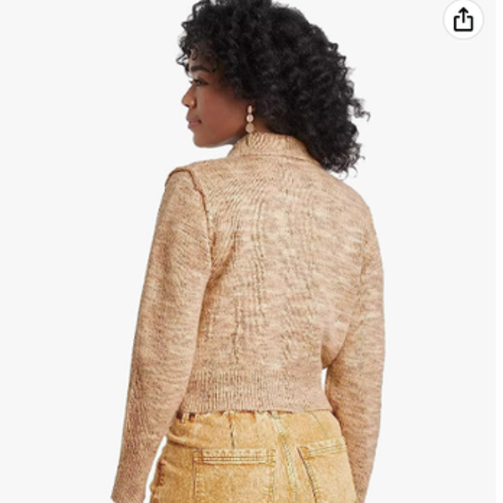 Universal Thread Rust Brown Button-Up Knit Cardigan - Picture 6 of 7